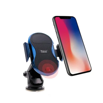 

10W/7.5W Car Wireless Charger Infrared Sensor Automatic Induction Car Mount Wireless Charging Pad For QI Supports Phones