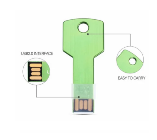 Флешка флеш-диск USB Mini Metal