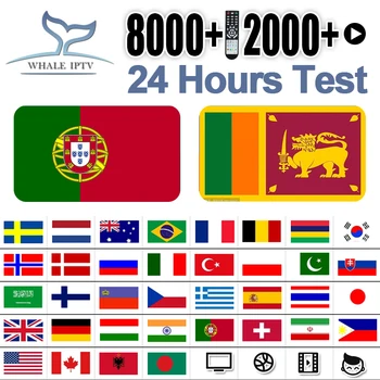 

WhaleIPTV Sri-lanka IPTV 8000+ m3u Spain Portugal Europe USA Canada IPTV enigma2 Smart TV Android TV box with xxx