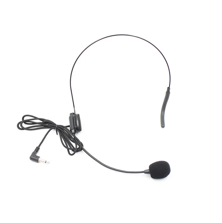 

Protable 3.5mm Wired Headworn Microphone Microfone MIC For Voice Amplifier Speaker Loudspeaker For Lecture Teaching Conference