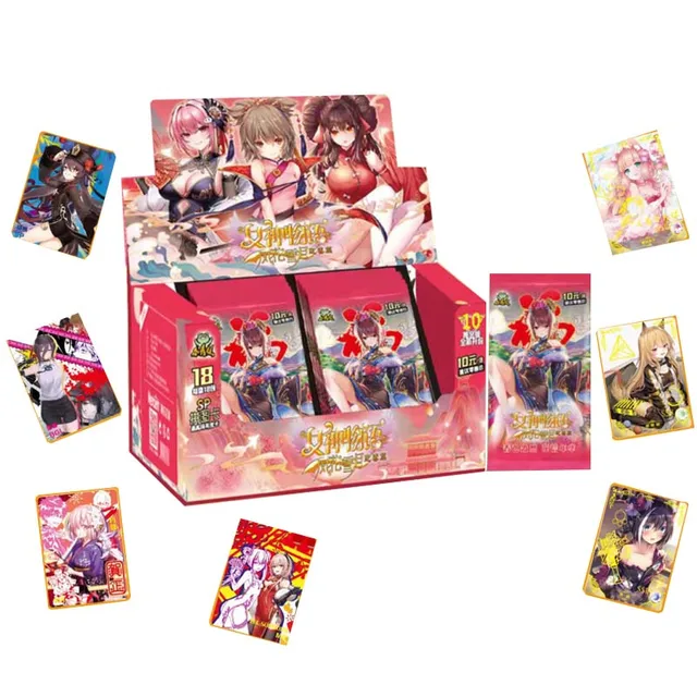 Goddess Story Collection Cards Child Kids Birthday Gift Board Game Cards Table Toys For Family Christmas 1Box