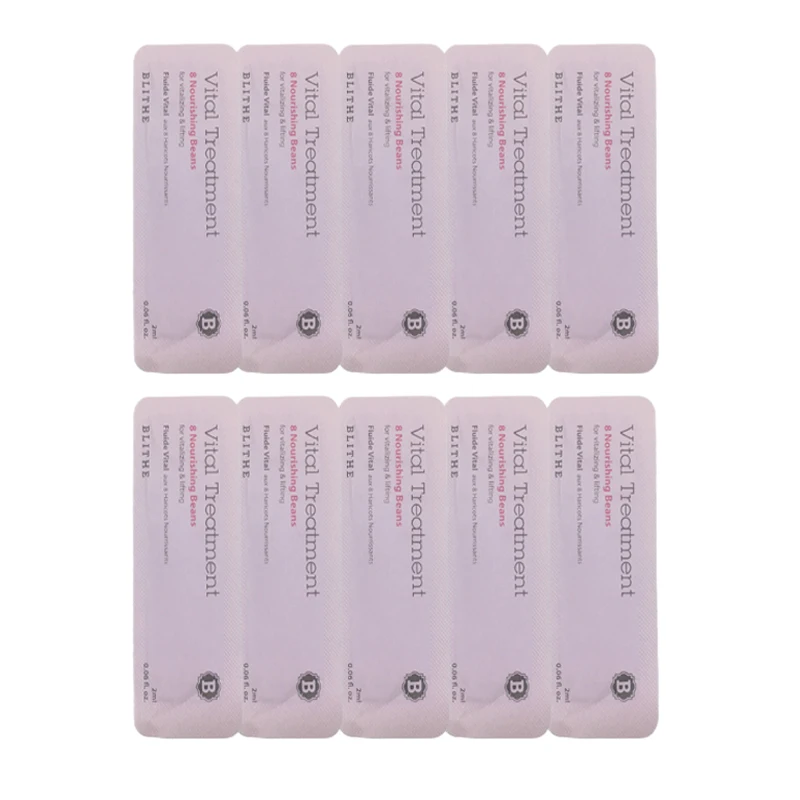 BLITHE Vital Treatment 8 питательные бобы образец 10 шт * 2 мл антивозрастная Сыворотка для