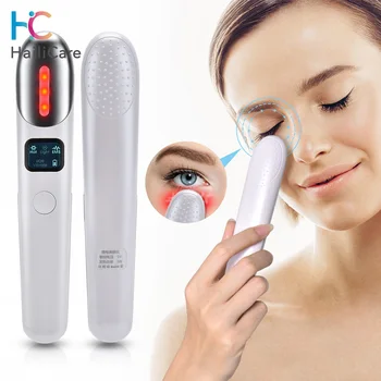 

EMS Eye Massager Heating Vibration Instrument Anti Wrinkle Dark Circle Removal Deep Nutrition Absorption Beauty Face Skin Care