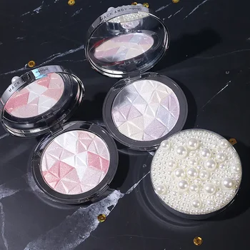 

Makeup Pearl's Glossy Brightening Powder High-gloss Repairing Pan Pearl Glitter blush