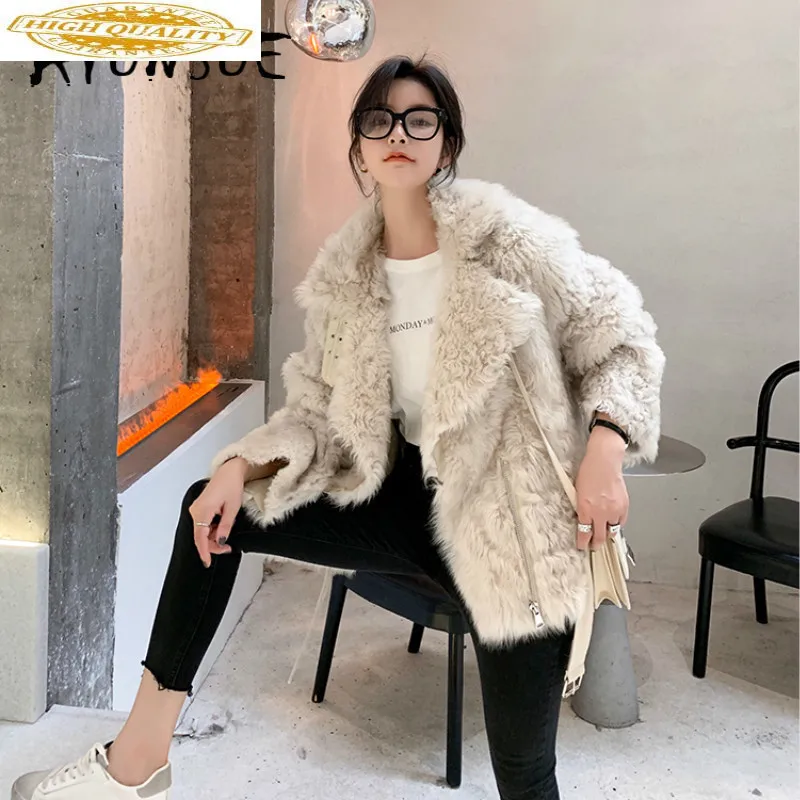 

Natural Fur Coat Women 100% Wool Jacket Women Clothes 2020 Parka Real Fur Winter Coat Women Real Leather Jacket 2020TW73 YY2410