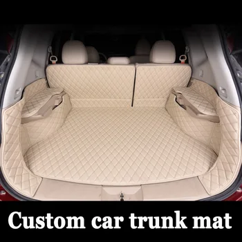 

Custom Special car trunk mats for Mazda 3/6/2 MX-5 CX-5 all weather waterproof car-styling leather Anti-slip carpet liners