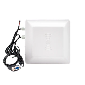 

MOOL R16-7DB Waterproof UHF RFID Long Range Card Reader for Parking System Access Control(EU Plug)