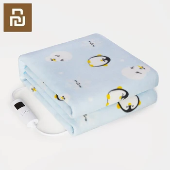 

Youpin Electric Blanket 20-50 Deg.C 9 Level Adjustable Heating Blanket 9H Timing 110W Smart Heating Temperature Washable Blanket