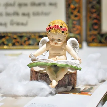 

Lovely Little Angel Home Ornaments Pendants Baby Wine Bottle Ornaments Fairy Garden Home Decor Home Decoration Accessories craft