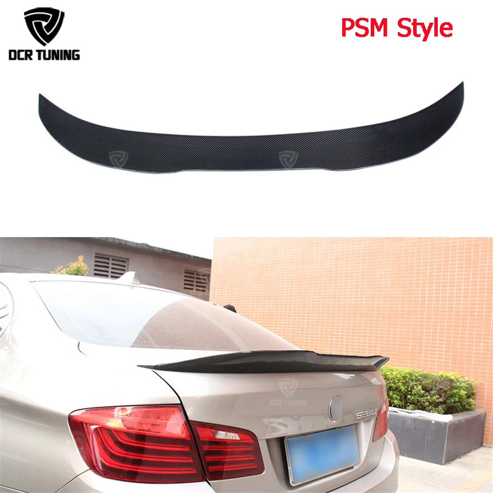 Spoiler Performance Carbon Spoiler Lips M5 Rear Trunk Wings Car styling For BMW F10 2010-5 Series Sedan F10
