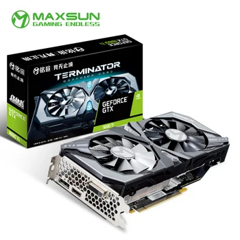 

Maxsun GeForce GTX 1660 Ti 6G Graphic Card Nvidia GDDR6 GPU Gaming Video Card video For PC