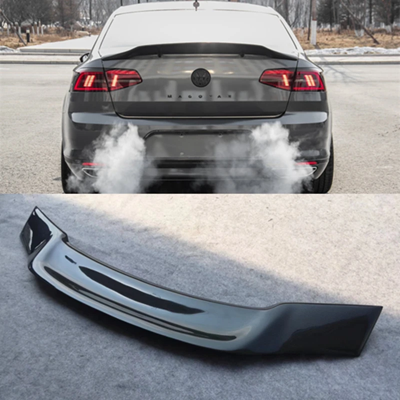Задний спойлер из углеродного волокна для Volkswagen VW Magotan Passat B7 B8 2012 2018|Спойлеры и