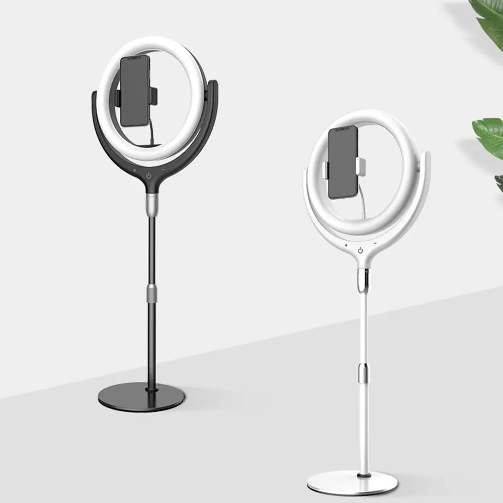 

Dimmable 96pcs LED Selfie Ring Light Youtube Video Live ring light With Phone Holder USB Plug selfie light