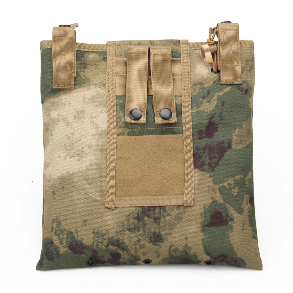 Страйкбол cqc тактический Molle большой складной журнал дампа Drop Pouch военные Охотничьи аксессуары восстановление Mag мешок нейлон