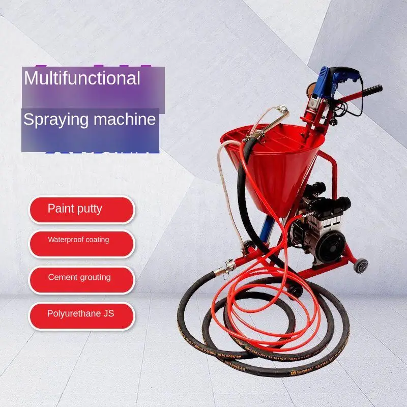 

Putty Electric High Pressure Spraying Machine Grouting Machine Cement waterproof Mending leakage Paint plaster putty sprayer