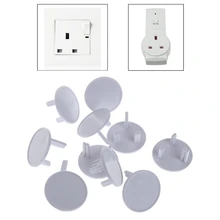 Cheap 10Pcs UK Power Socket Outlet Mains Plug Cover Baby Child Safety Protector Guard Cheap 10Pcs UK Power Socket Outlet Mains Plug Cover Baby Child Safety Protector Guard
