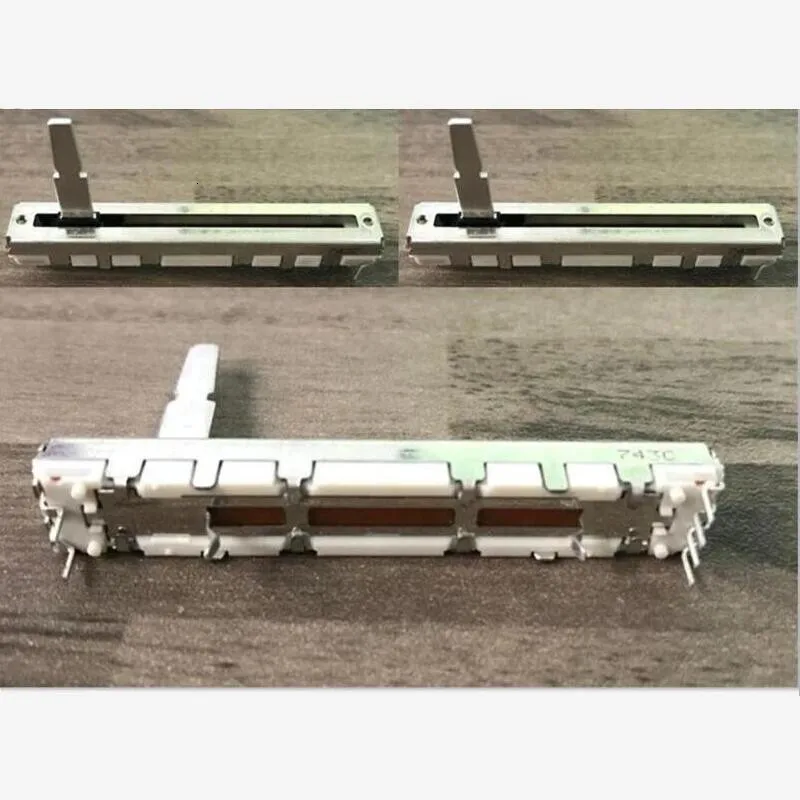 

3PCS FOR ALPS 6CM B10KX2 10K DJM600 600 439C-10KBX2 Dual-unit Slide Potentiometer