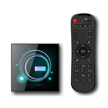 

A95X F3 Set Top Box 8K Decoding TV Box Android9.0 Amlogic S905X3 2GB/16GB 4GB/32GB 4GB/64GB 2.4G/5G WiFi BT Airplay Smart TV Box