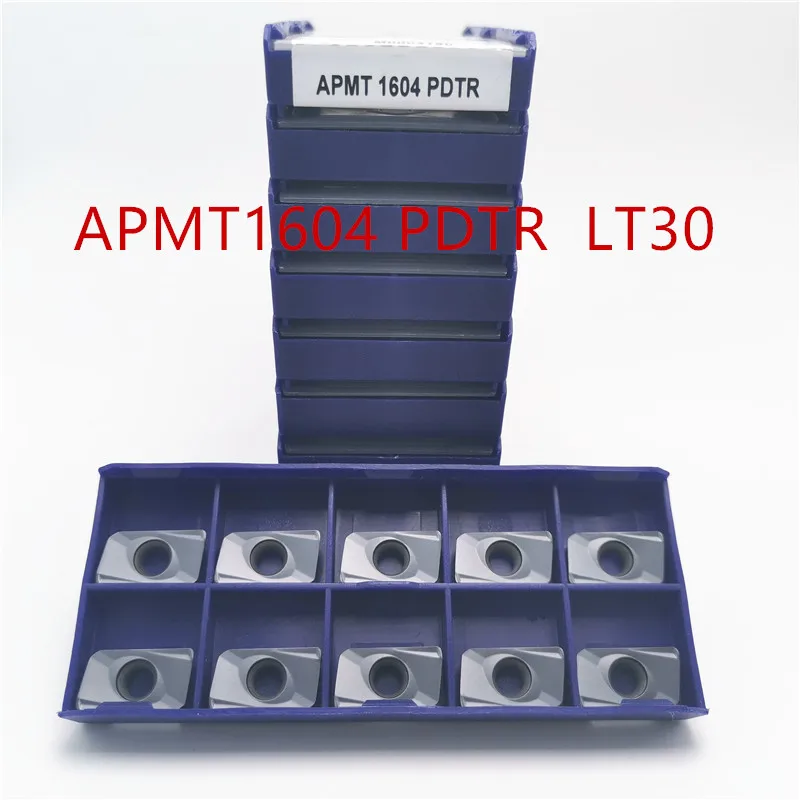 APMT1604 PDTR LT30 APMT 1604 LT30 карбидные вставки Резьбонарезной инструмент режущий токарный станок инструменты фреза инструмент с ЧПУ