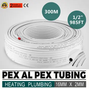

Underfloor heating PEX AL PEX pipe Tubing 16mm x 2mm 300m Heating Multilayer