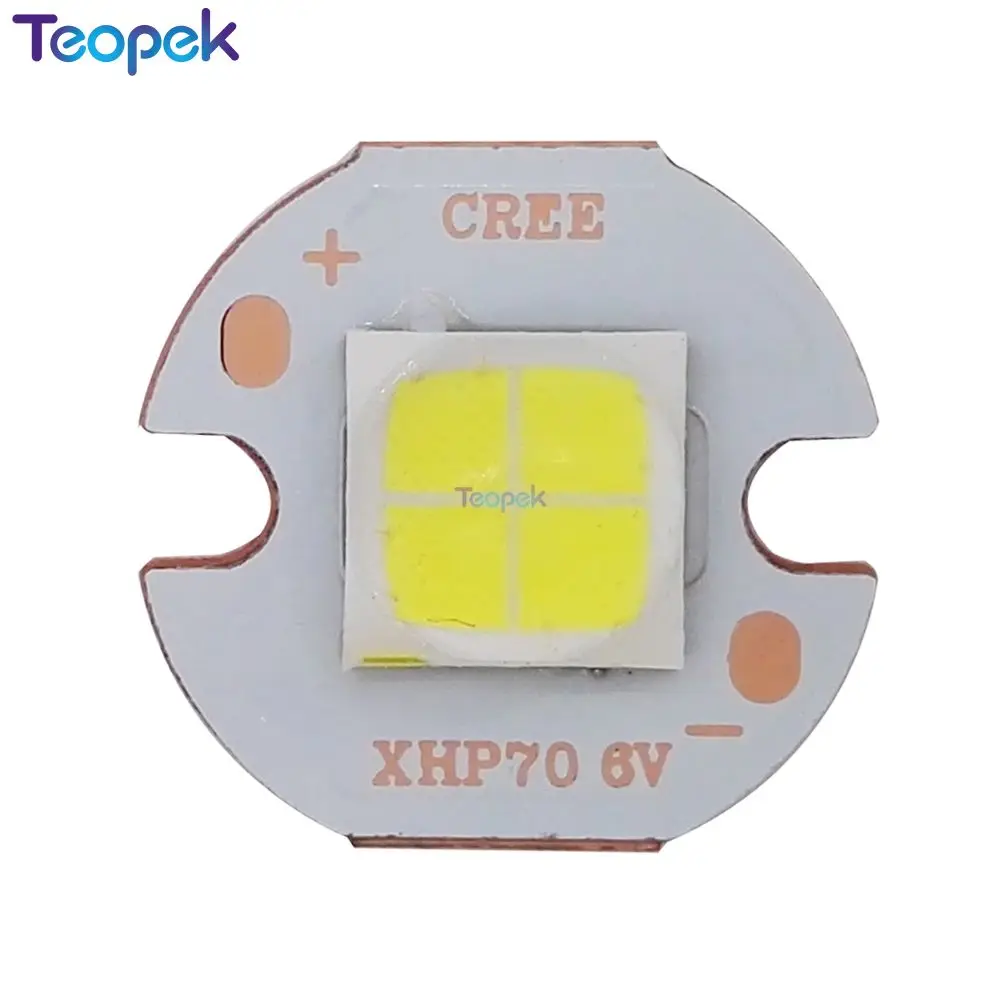 Светодиодный излучатель CREE XHP70 XHP 70 холодный белый нейтральный теплый высокая