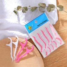 25 шт. 7,5 см зубная нить Flosser выбирает зубочистки зубов Профессиональная универсальная чистка зубов Уход за полостью рта DIY чистка зубов инструмент