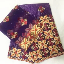 Bazin Fiche Getzner с кружевной тканью 5+ 2 ярдов/партия вышитая ткань последняя хлопковая жаккардовая парча Farbic