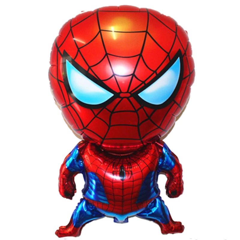 1 шт. Babyshower День рождения Фольга воздушных шаров "Человек-паук" алюминиевые воздушные шарики для день рождения вечерние украшения на день рождения для детей, игрушки для детей