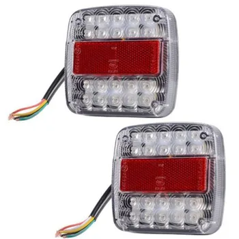 

1Pcs 26 LED Tail Light Brake Stop Lamp Taillight Rear Reverse Light Indicator for Truck Trailer Boat Caravan 12V