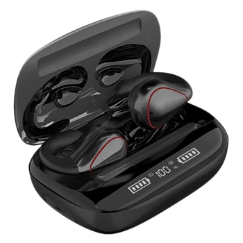 

Wireless Earphones Bluetooth 5.0 Earphones, Painless Ear Buttons, LED Display, Suitable for Android and IOS