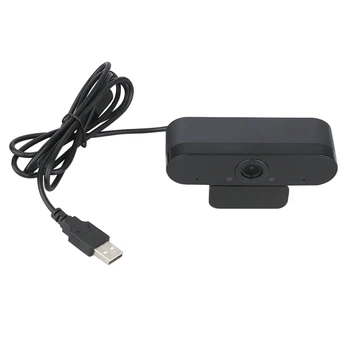 

1080P HD Fixed Focus Web Cam 3.0 Mega Video Calling Recording Camera USB Free Driver for PC Build in Microphone