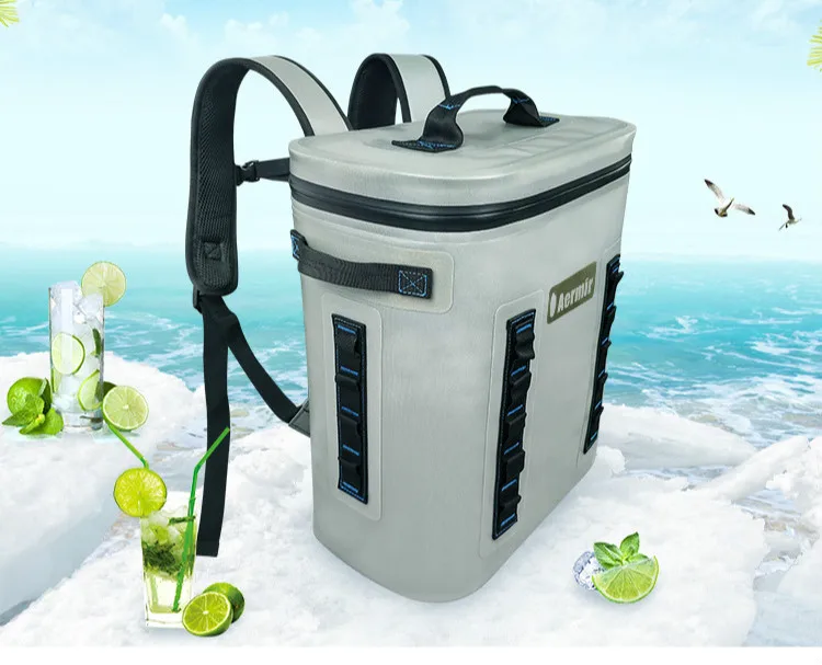 20L Наплечная охлаждающая сумка для альпинизма теплоизоляция путешествия Кемпинг термоизоляционный пакет для верховой езды Водонепроницаемая задняя