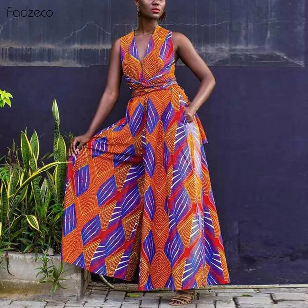 Fadzeco Elegant African Clothing Styles For Women 2019 Batik Print ...