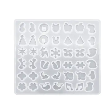 

DIY Silicone Ear Stud Earring Mold Jewelry Pendant Epoxy Resin Casting Mould Making Tool Craft Decorative