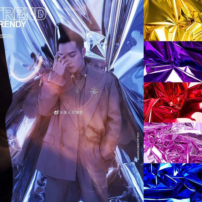 Fotografia Backdrops Photography Studio Transparent Background Instagram Colorful PVC Refraction Accesorios Trend photo backdrop