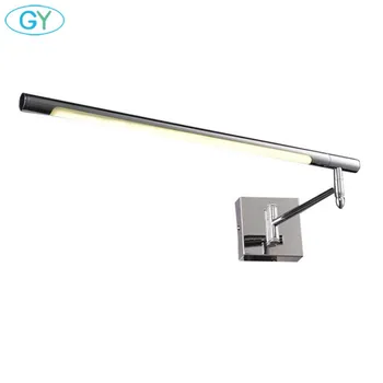 

LED Mirror Front Light Toilet Makeup Lamp Waterproof Anti-fog Mirror Light Stretch Adjustment Side Mount Cabinet Mirror Lamp