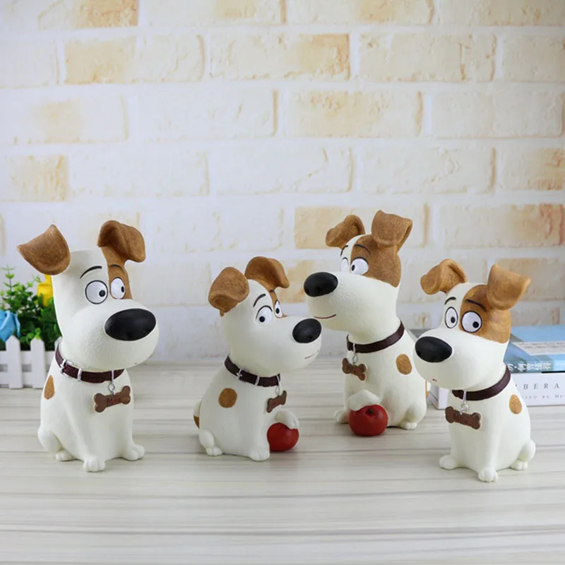 Cute Dog Piggy Bank Home Decor Animal Ornaments Money Box Saving Safe For Kid Adult Coin Counter Cash Box Gift Alcancias Cartoon