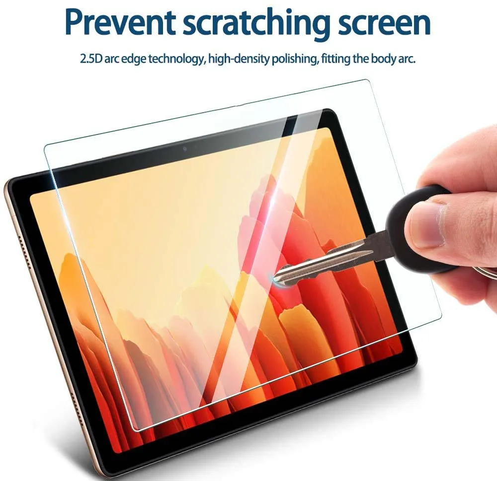 Защитная пленка для экранов планшетов из закаленного стекла чехол Samsung Galaxy Tab A7 2020 T500/T505 10 4 дюймов полный