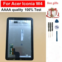 ЖК-дисплей для acer Iconia W4 820 W4-820 W4-821 сенсорный ЖК-экран дигитайзер стеклянная Сенсорная панель+ панель ЖК-дисплея в сборе