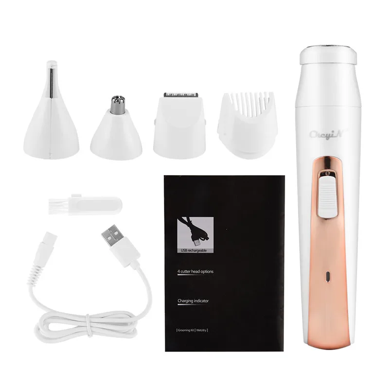 feminino navalha clipper sobrancelha trimmer rosto