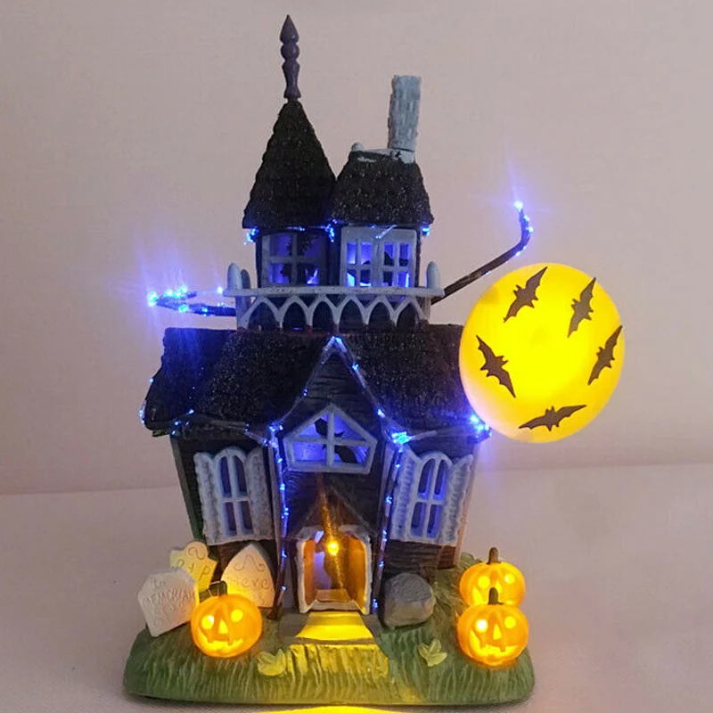 

Halloween Decoration Spooky Haunted House Flashing Lights Sound Motion Sensor Toy TN88