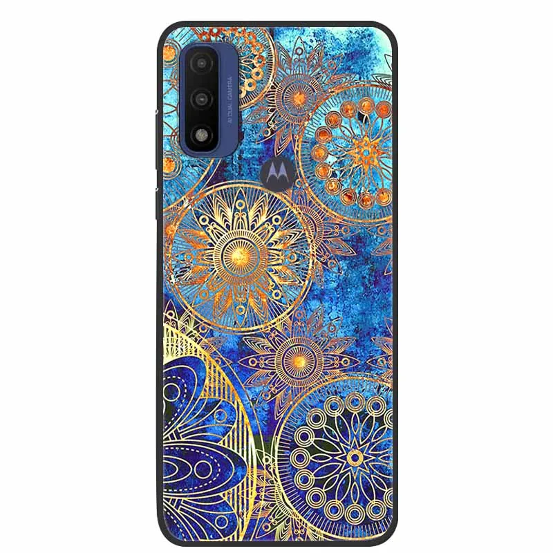 Motorola Moto G Pure Case With Screen Protector - Forest Fox Design Hybrid Protection