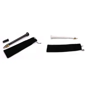 

Black LittleSax Mini Sax Portable C Key Saxophone ABS Lightweight Sax Musical Instruments with Carrying Bag for Begginer