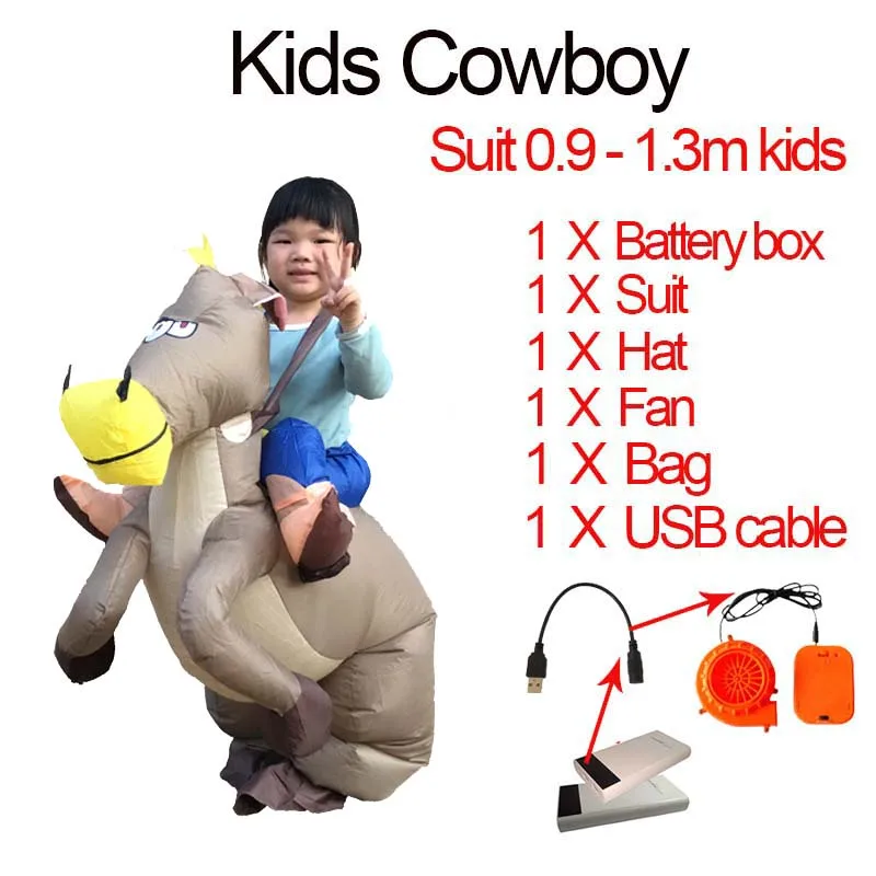 Fantasy Men Adult Unicorn Inflatable Dinosaur Costume Willy Ghost Sumo Anime Cosplay Halloween Dinosaur Costume For Kid Women (19)
