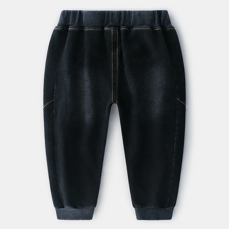 Весенние модные детские джинсы в Корейском стиле для мальчиков