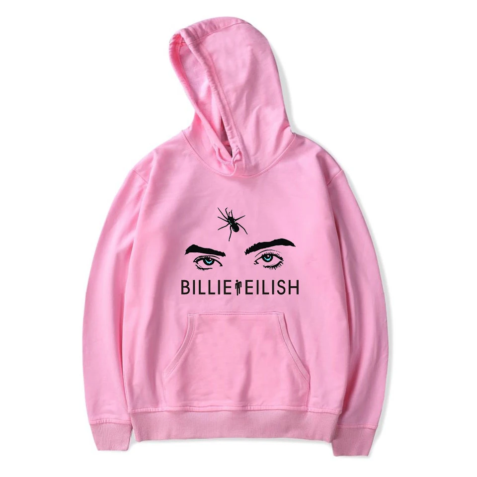 Billie Eilish, женские, мужские Толстовки, Толстовки, Хит, худи для девочек, осень, Харадзюку, хип-хоп, модные женские черные пуловеры с капюшоном