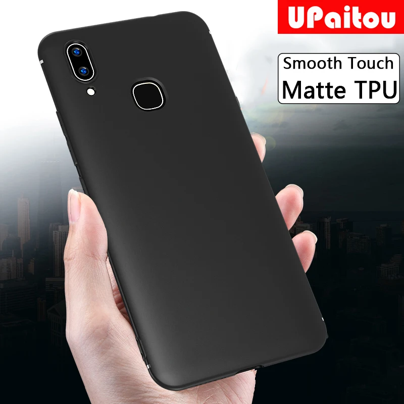 Чехол UPaitou для VIVO Z1/V9 молодежный чехол мягкий силиконовый матовый ультратонкий