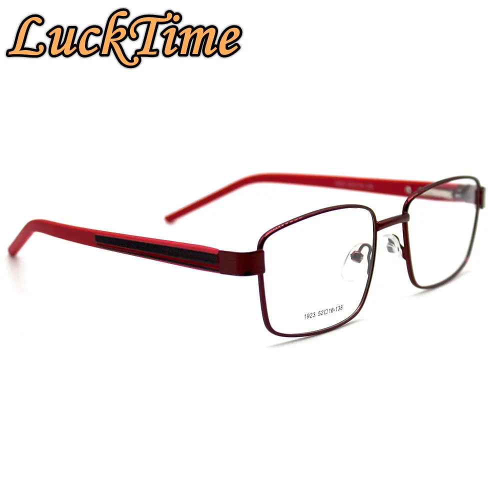 LuckTime повседневные Модные мужские и женские очки унисекс квадратная оправа для