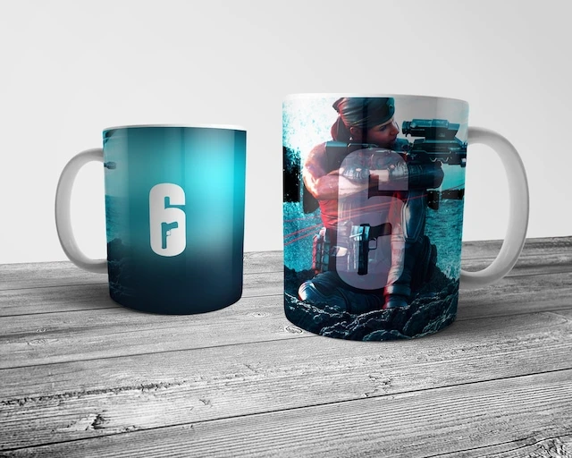 Pixxa Rainbow Six Siege Trophy Cup Model 4 Mugs Aliexpress