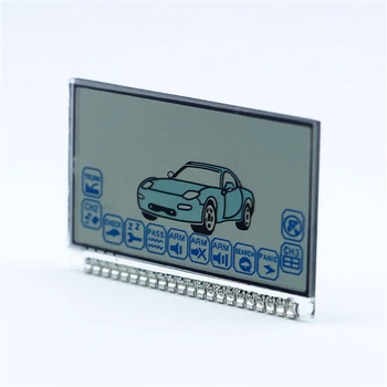 

A6 LCD Display For Russian Version Two way Car Alarm System Starline A6 lcd Remote Control Keychain Key Chain Fob